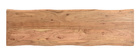 Banco de madera de acacia maciza 145 cm SAVANA